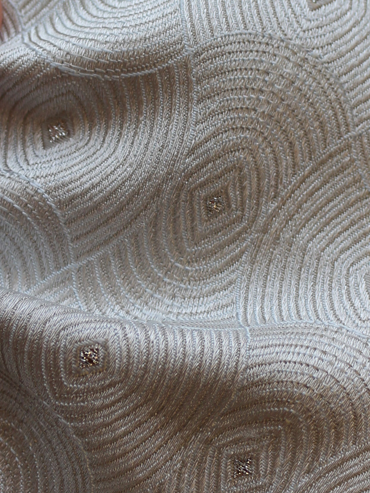 Silver Waistcoat Fabric - Innsbruck