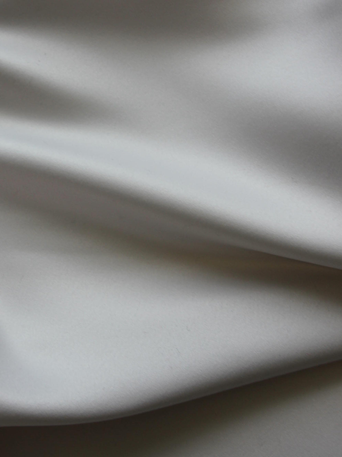 Silver Polyester Satin - Majestic