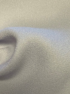 Silver Polyester Satin Backed Crepe - Nepal