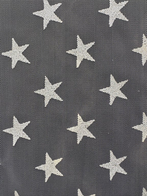 Silver Star Tulle - Spangle