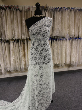 Spearmint Corded Lace - Shannon