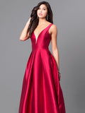 Purple Silk Satin Splendour