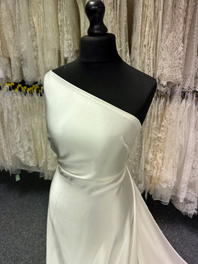 Ivory Silk Satin - St Tropez