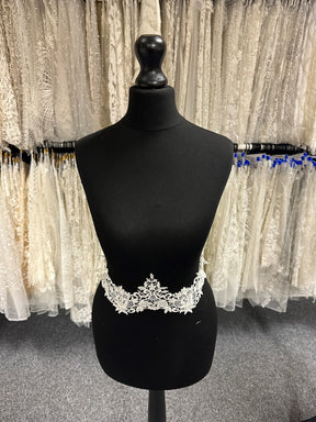 Ivory Guipure Lace Trim - T313