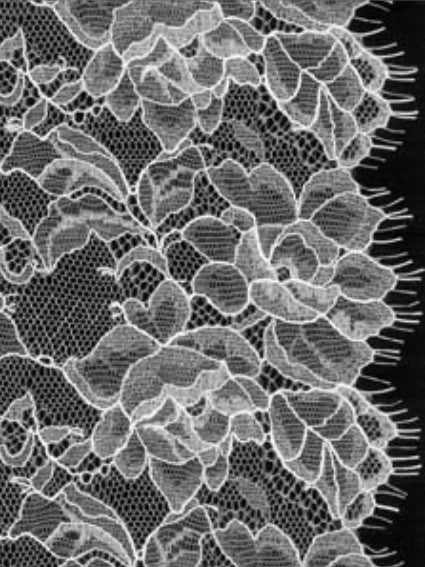 Ivory Lace Edging - T380