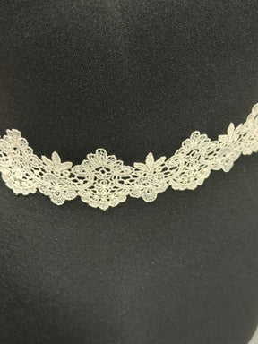 Dark Ivory Guipure Lace Trim – T435