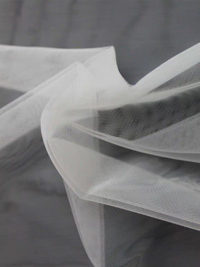 Light Ivory Stretch Tulle - TU0003