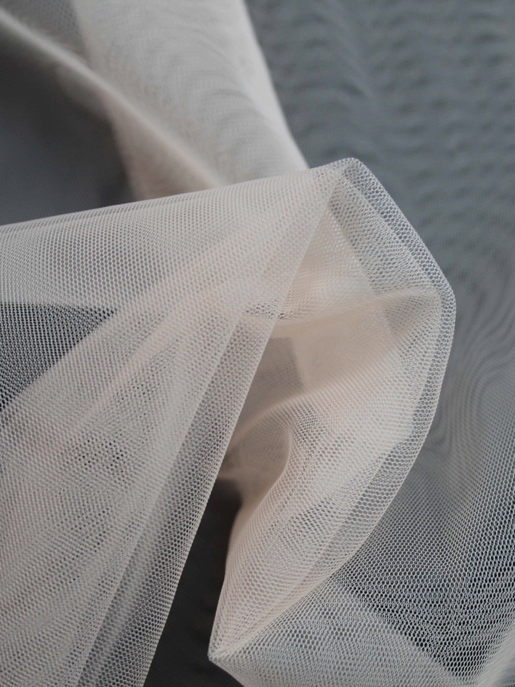 Light Coral Stretch Tulle - TU0003