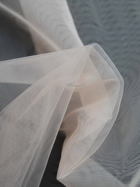 Light Coral Stretch Tulle - TU0003