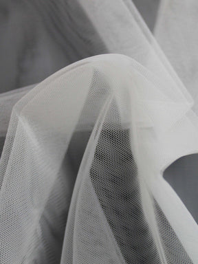 Light Ivory Stretch Tulle - TU0003