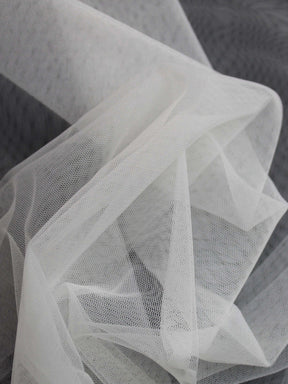 Standard Ivory Stretch Tulle - TU0003
