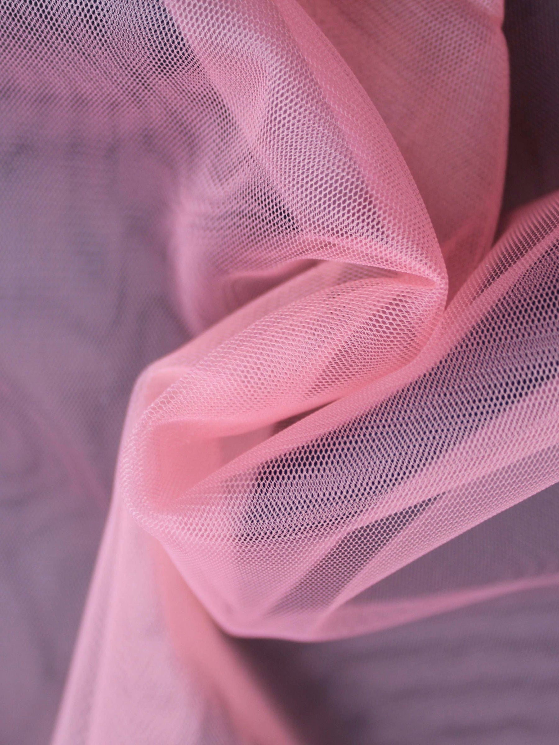 Dark Coral (85) Tulle - TU0031