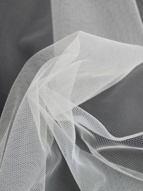 Ivory Recycled Tulle - TU0056