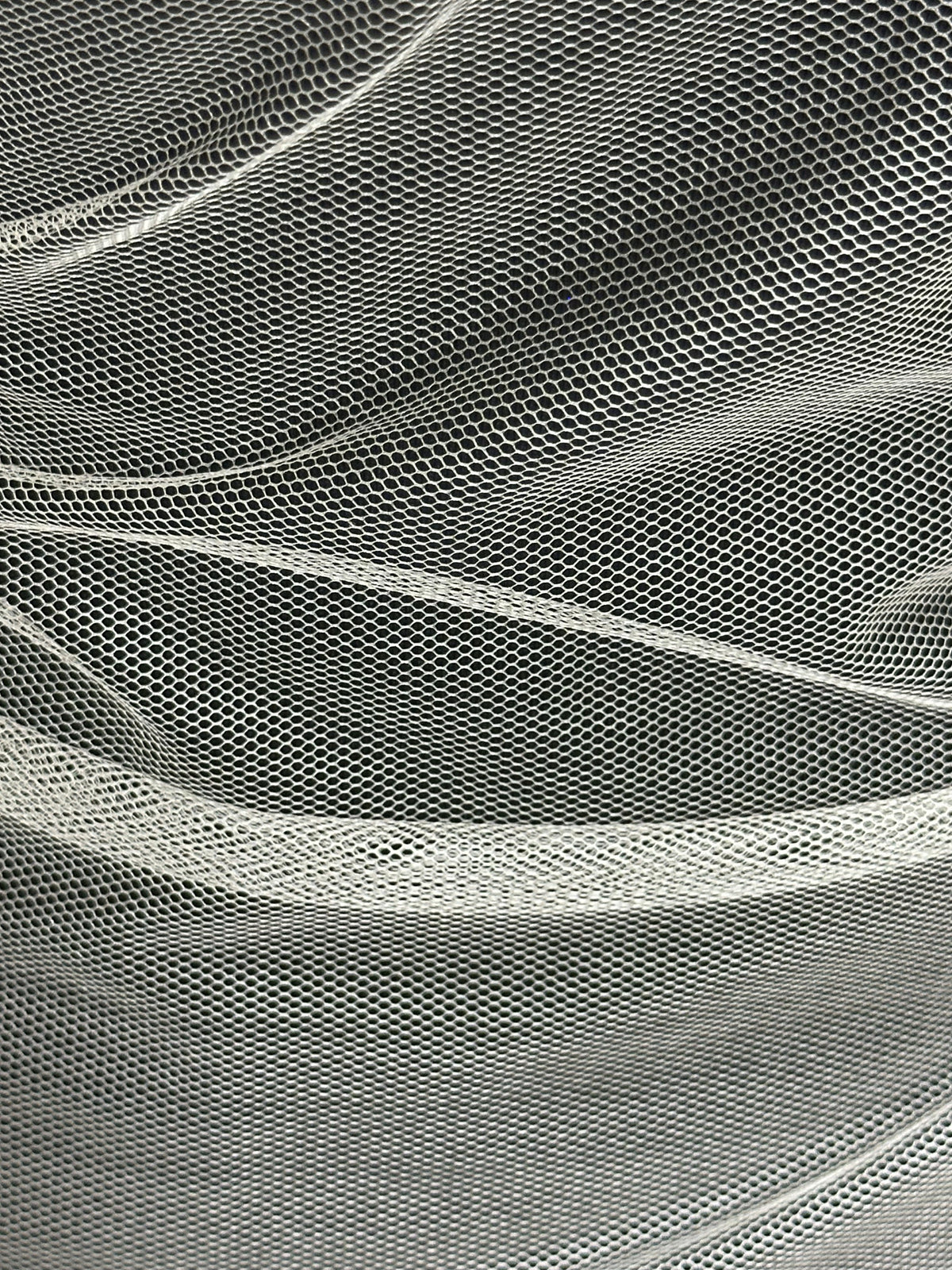 Ivory Silk Tulle - TU0068