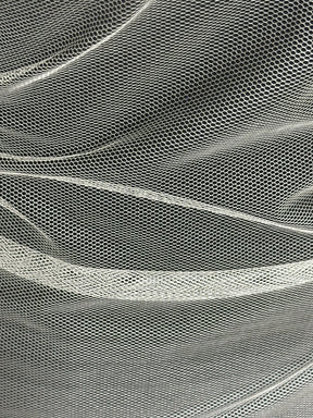 Ivory Silk Tulle - TU0067