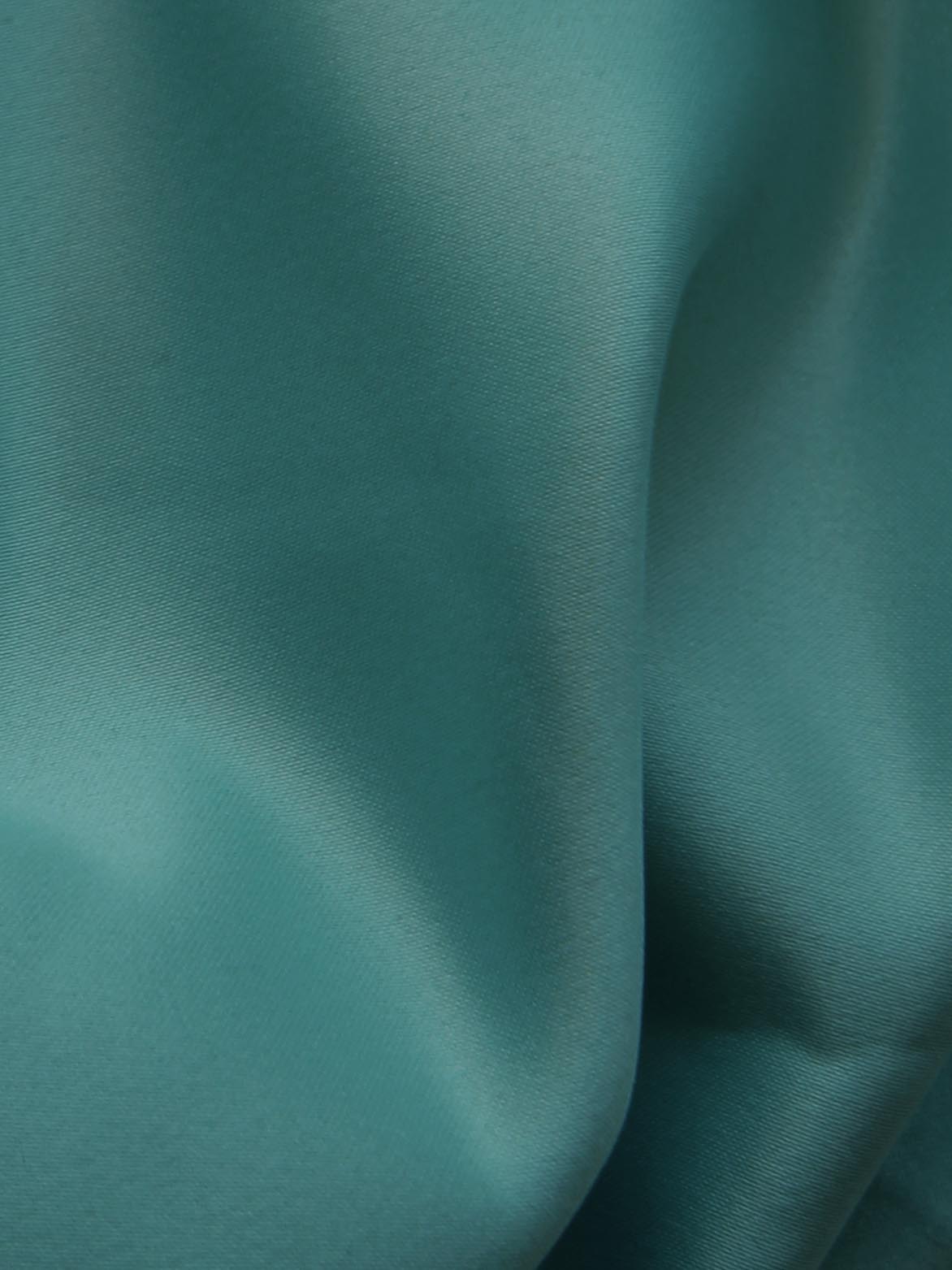 Teal Polyester Satin - Majestic