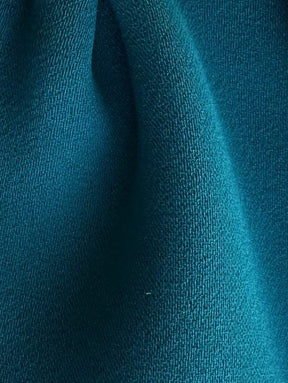 Teal Polyester Crepe - Portugal