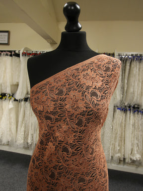 Terracotta Corded Lace - Sinead