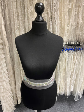 Iridescent and Pearl Dress Trim - Testament