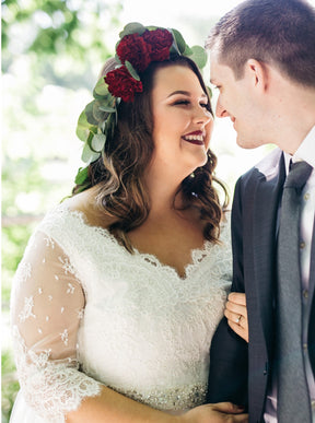 Ivory Corded Lace - Charmaine