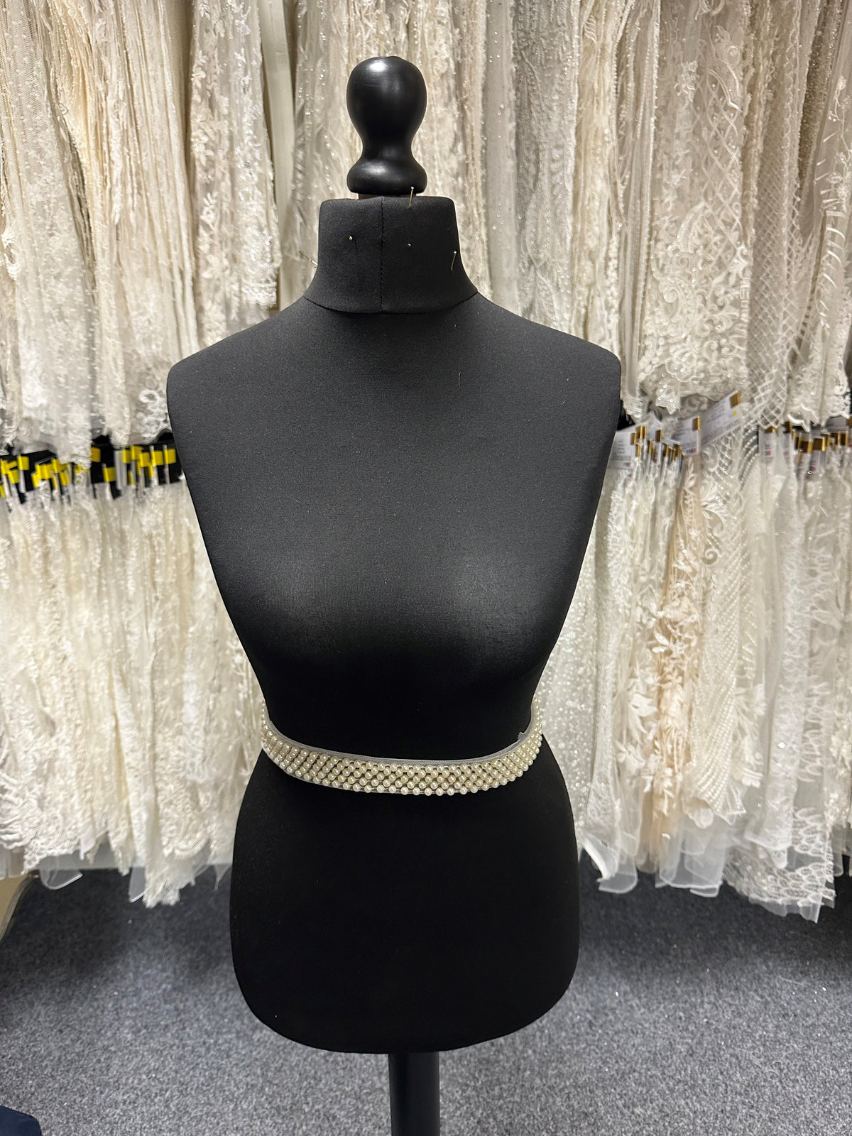 Champagne Pearl Dress Trim - Transform