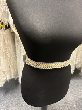 Champagne Pearl Dress Trim - Transform