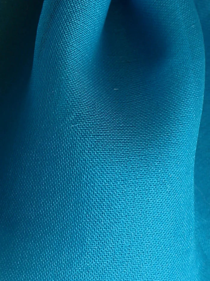 Turquoise Silk Organza - Evolution