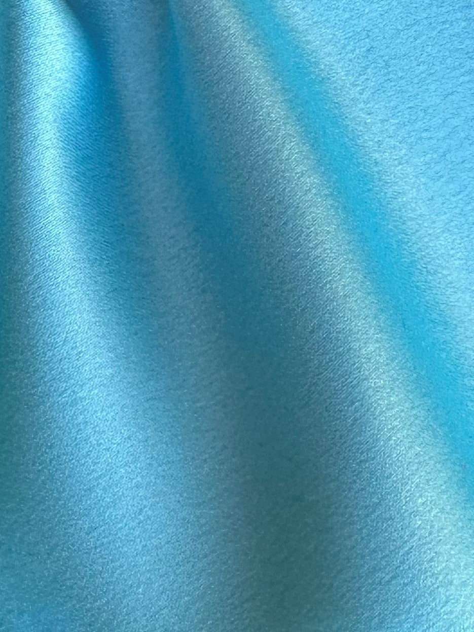 Turquoise Polyester Satin - Moldova