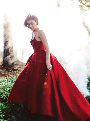 Red Polyester Taffeta - Waltz