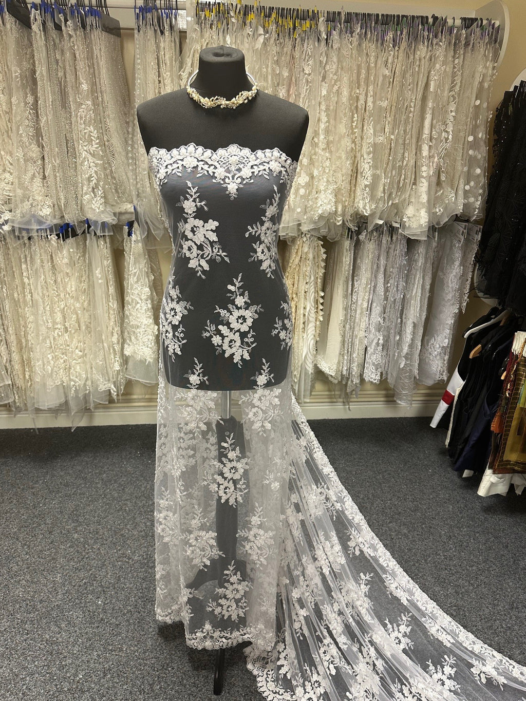 White Laser Lace