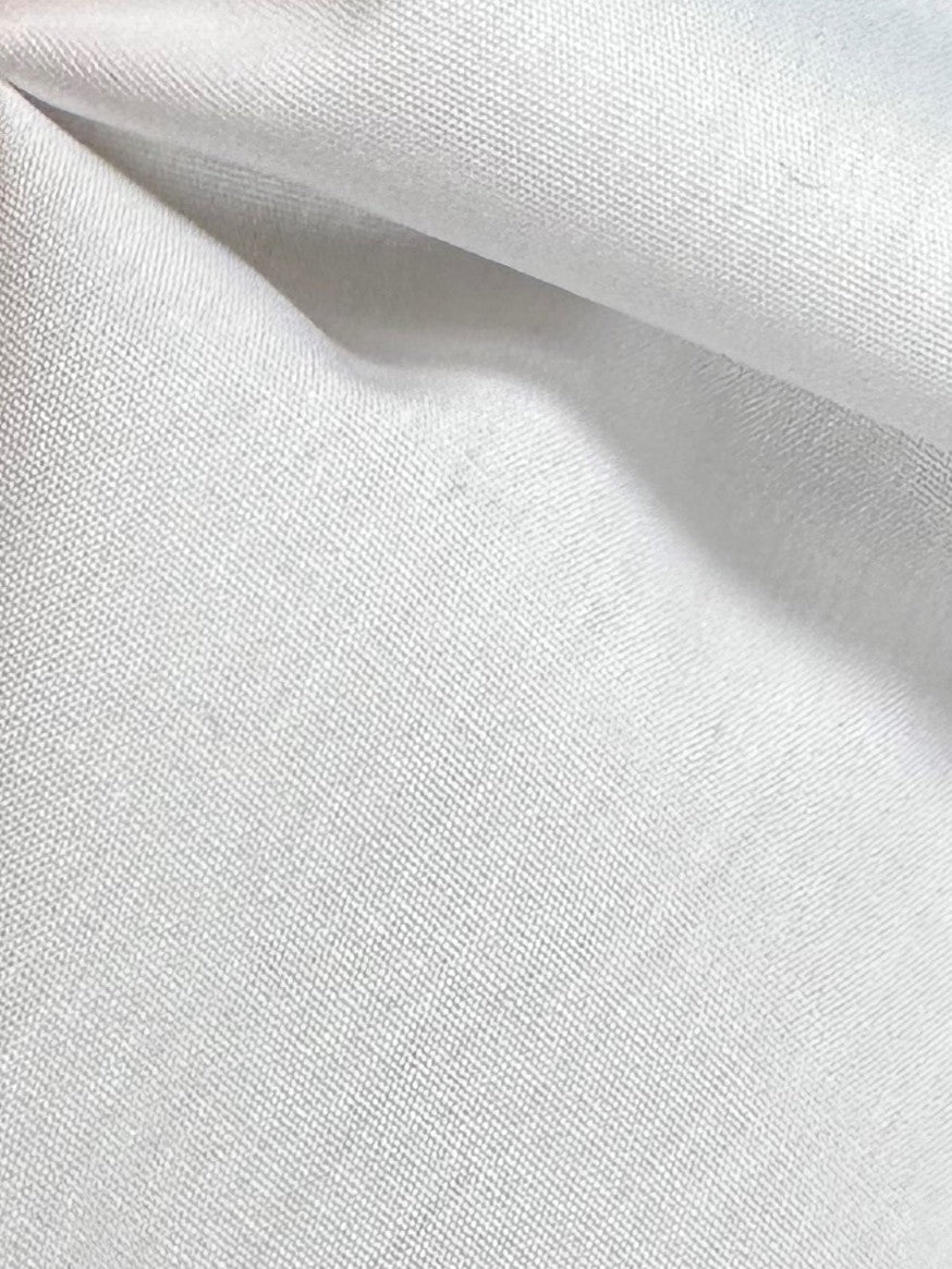 White Cotton Poplin