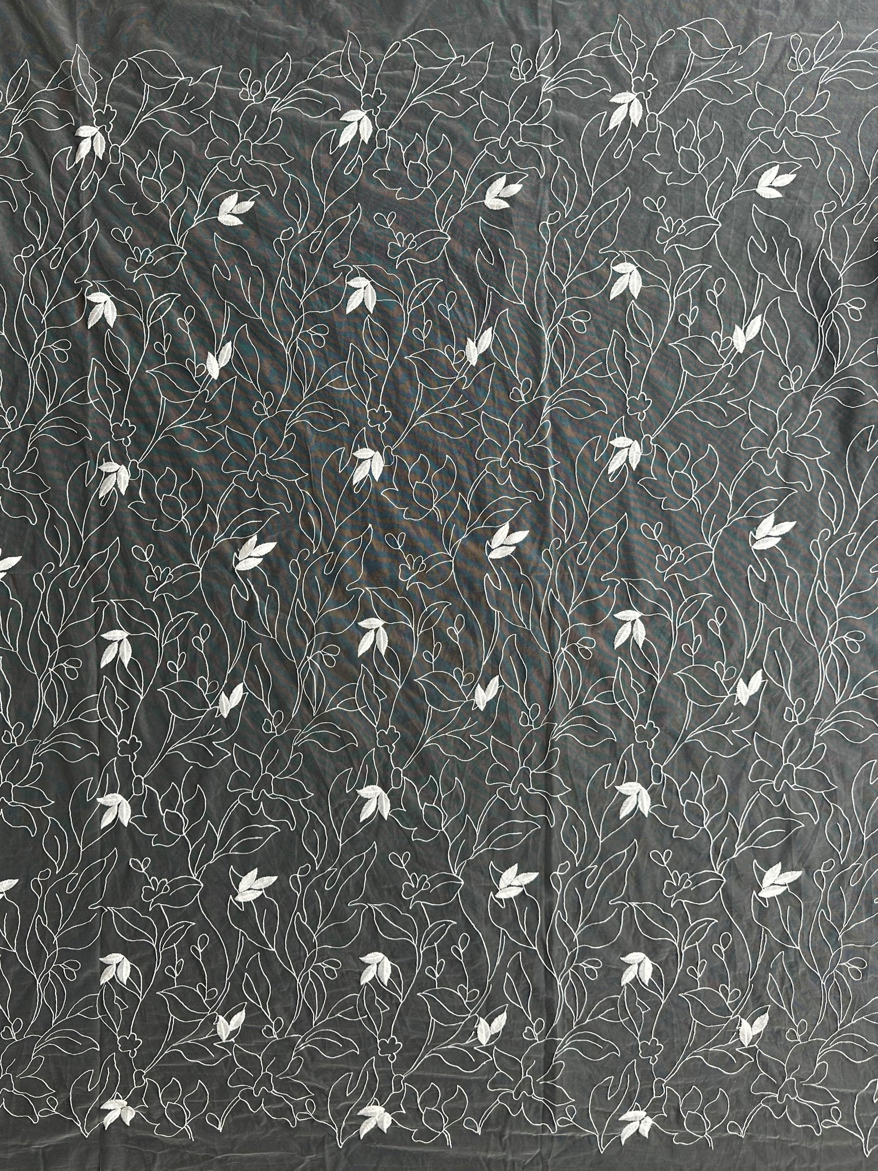 Ivory Embroidered Lace - Winslett