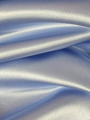 Sky Blue Polyester Duchess Satin - Contessa