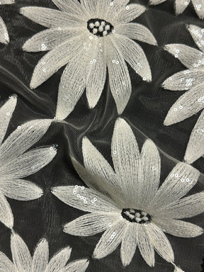 Ivory Embroidered Lace - Azores (CF)