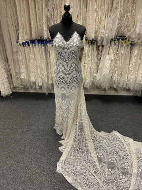 Ivory Beaded Lace - Gaia