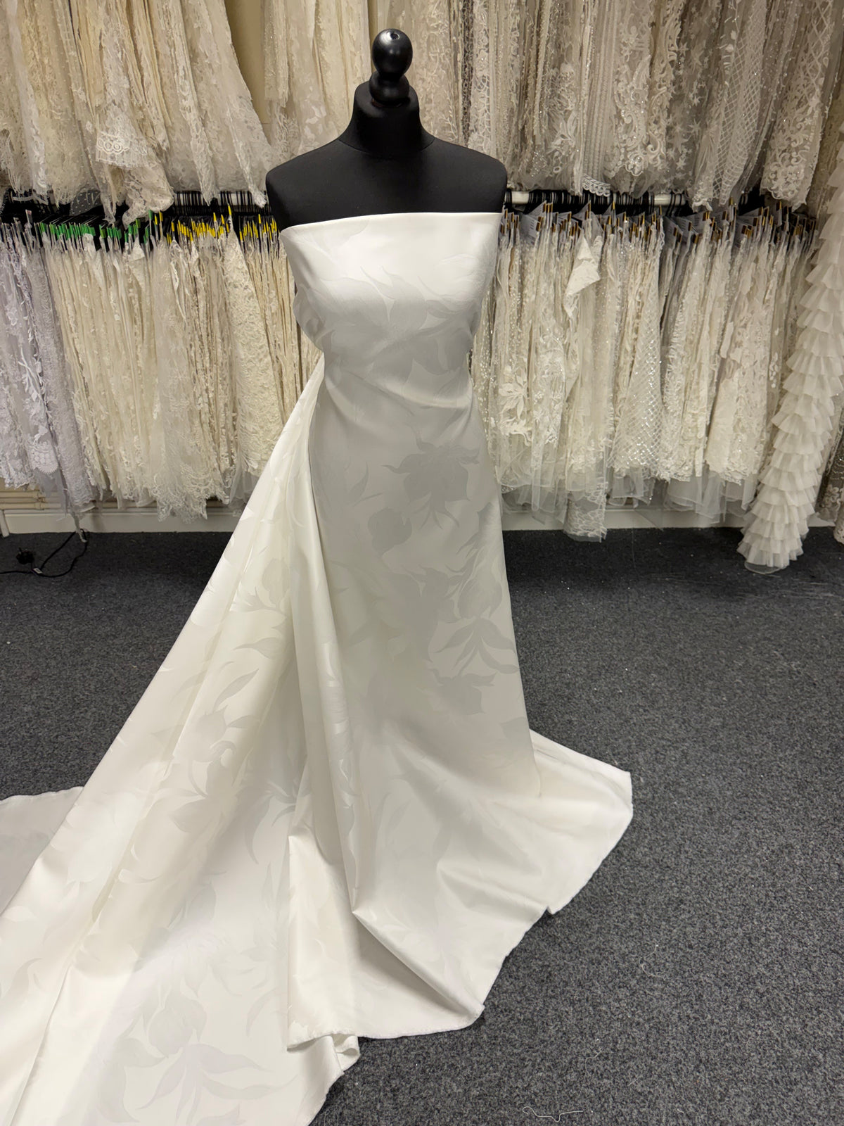 Ivory Italian Silk Blend Brocade - Worthy