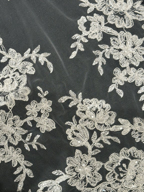 Ivory Beaded Lace - Naomi (CF)