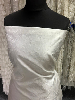 Ivory Jacquard Fabric - Antwerp