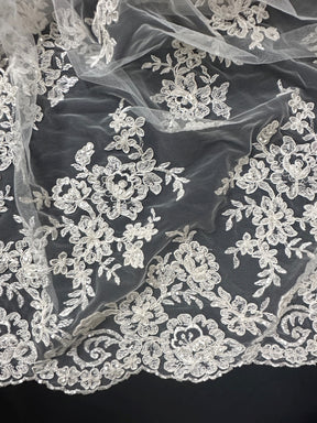 Ivory Beaded Bridal Lace - Noisy