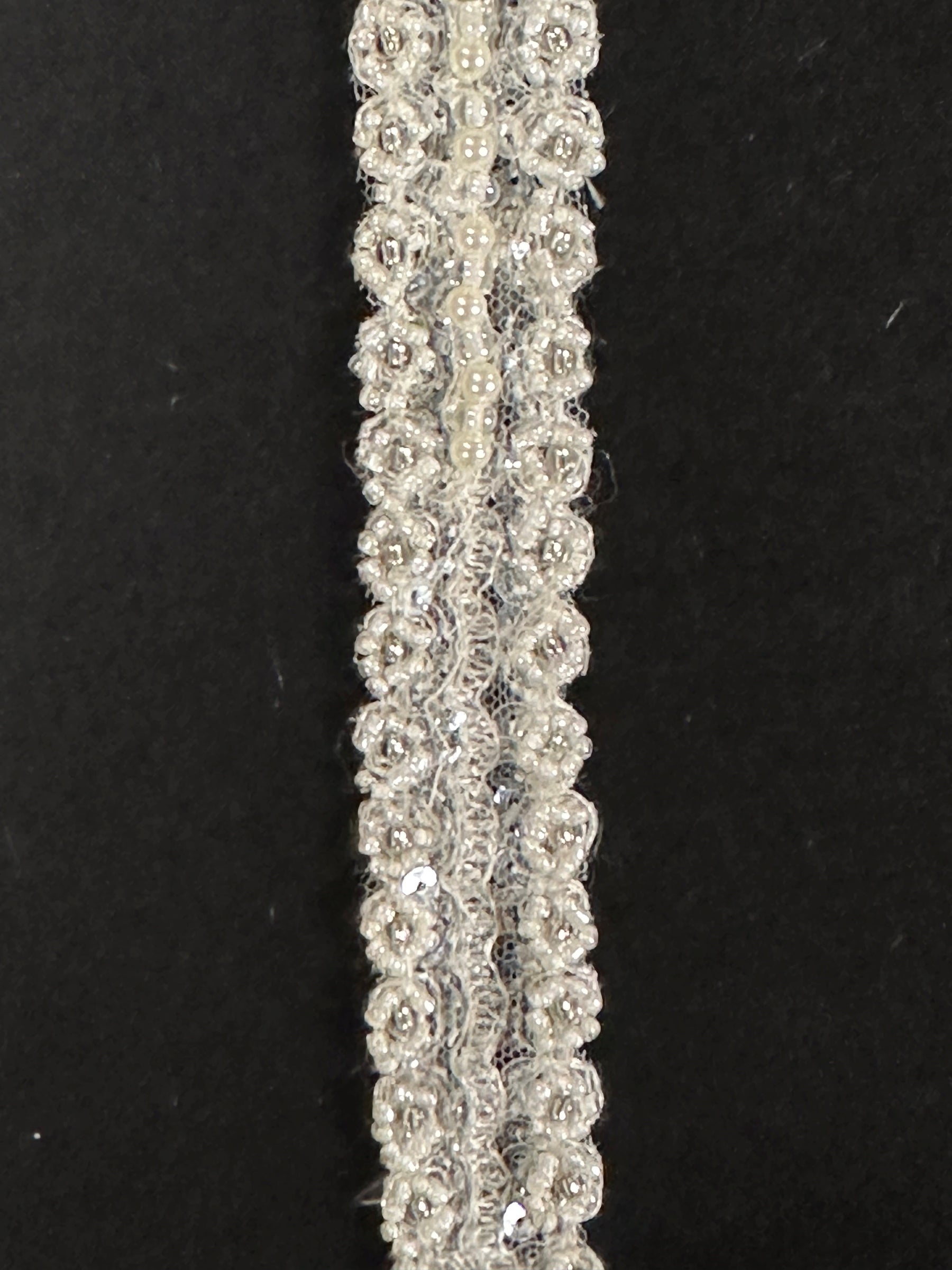 Ivory Beaded Lace Trim – CT 9604 (CF)