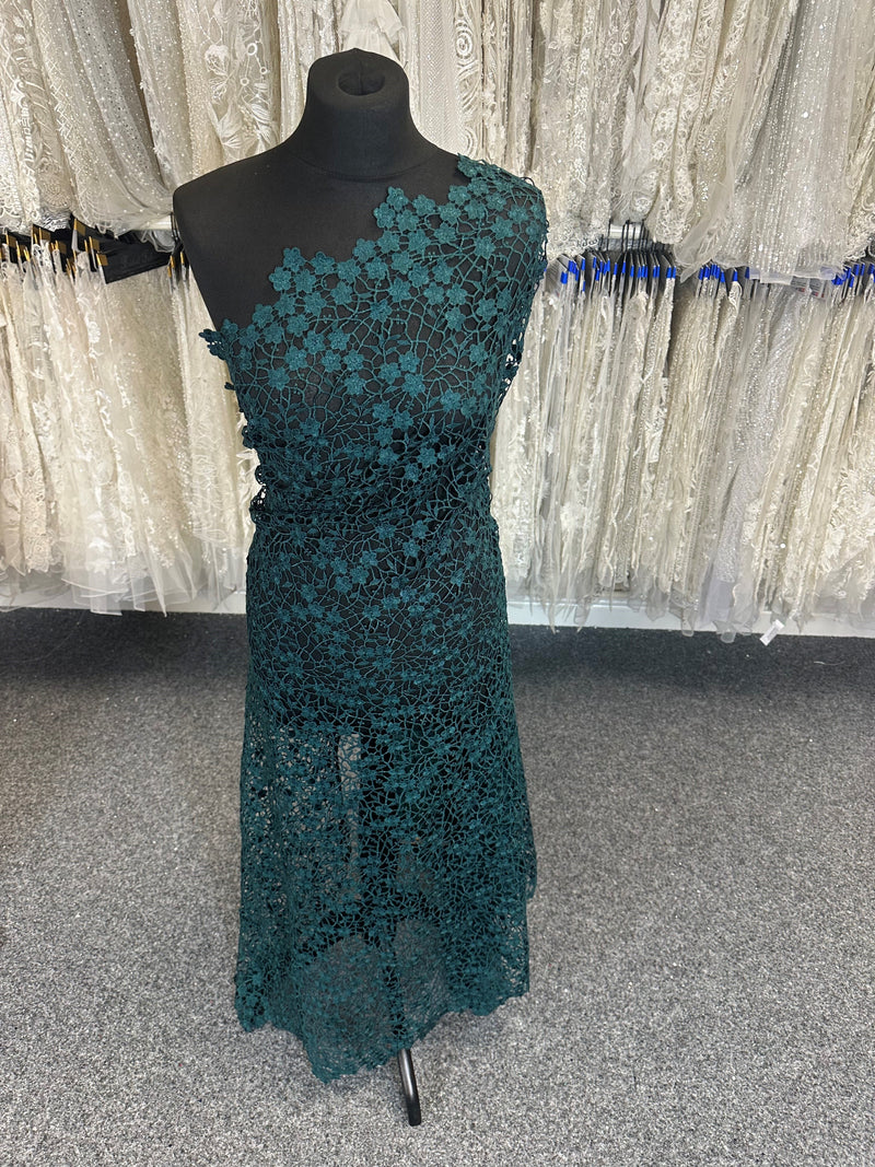 7400180 Green Lace Dress