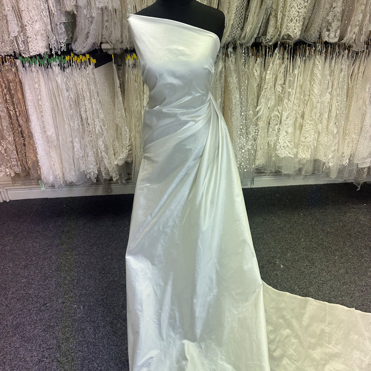 Ivory Silk Heavy Dupion - Romantique