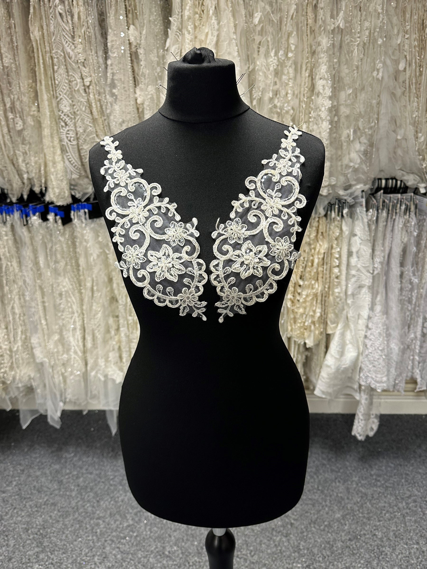 Ivory Lace Appliques