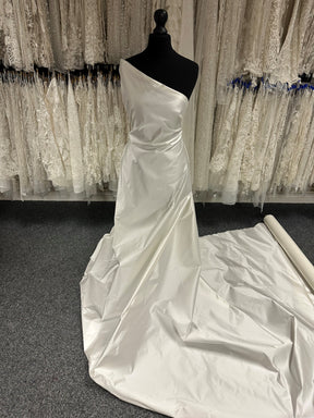 Ivory Organic Cotton Blend Satin - PH1005