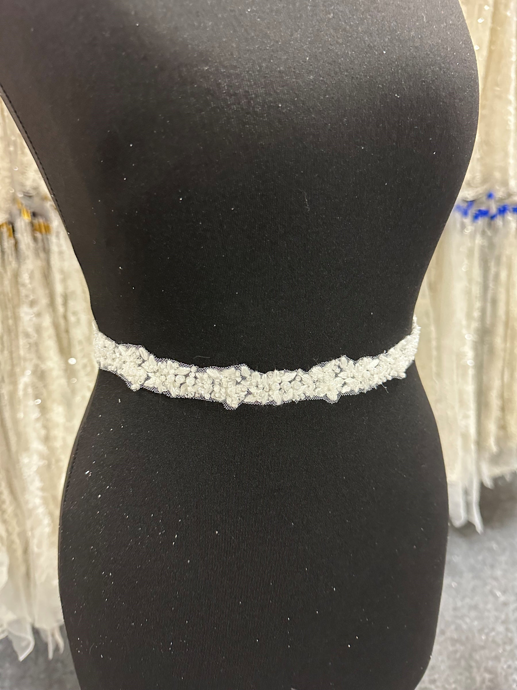 Ivory Beaded Lace Trim – Lior