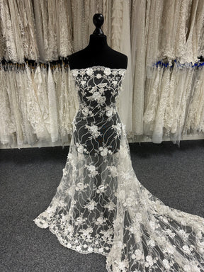 Ivory Flower Lace – Galliard