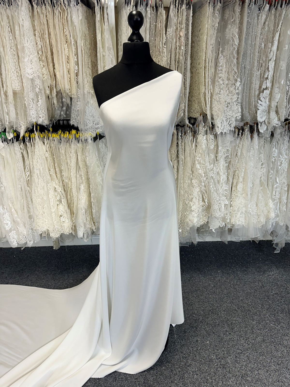 Ivory Italian Silk Crepe - Antibes