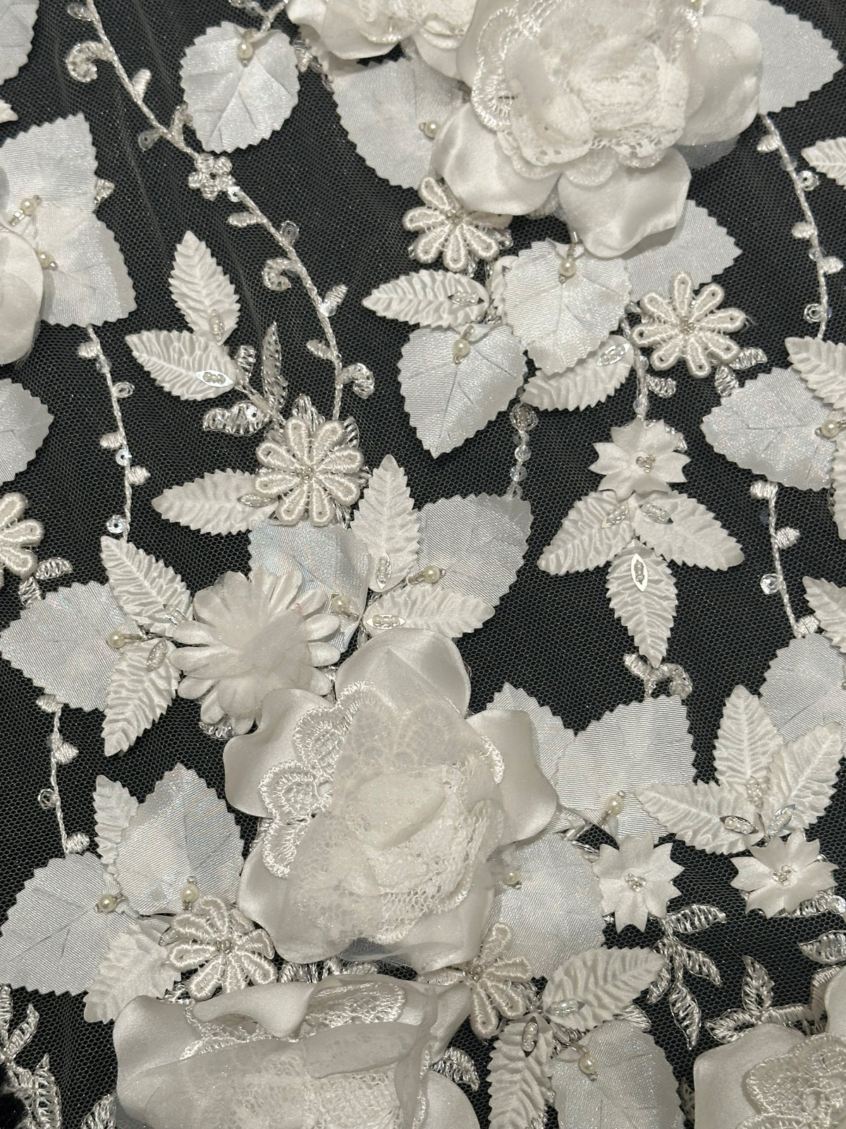 Ivory 3D Lace - Julieanne