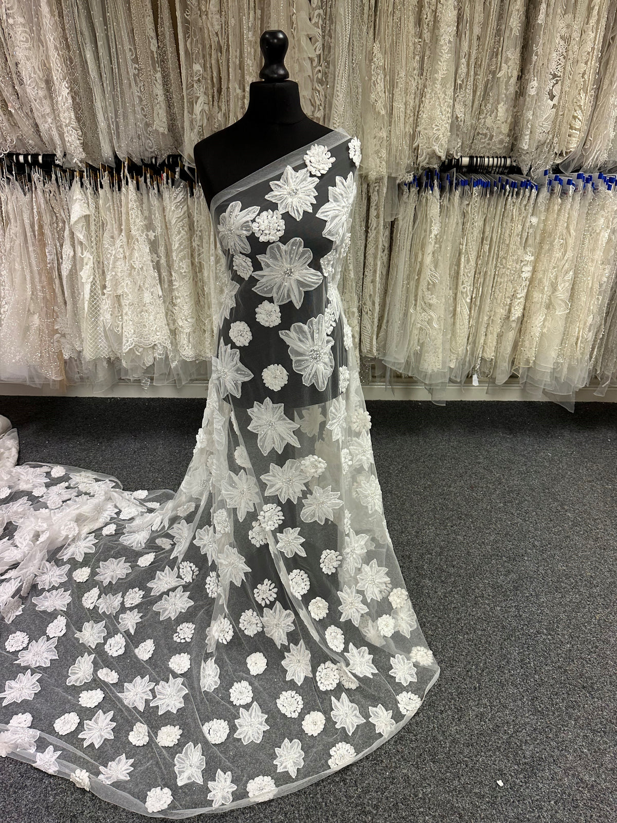 Ivory Floral Lace - Jude