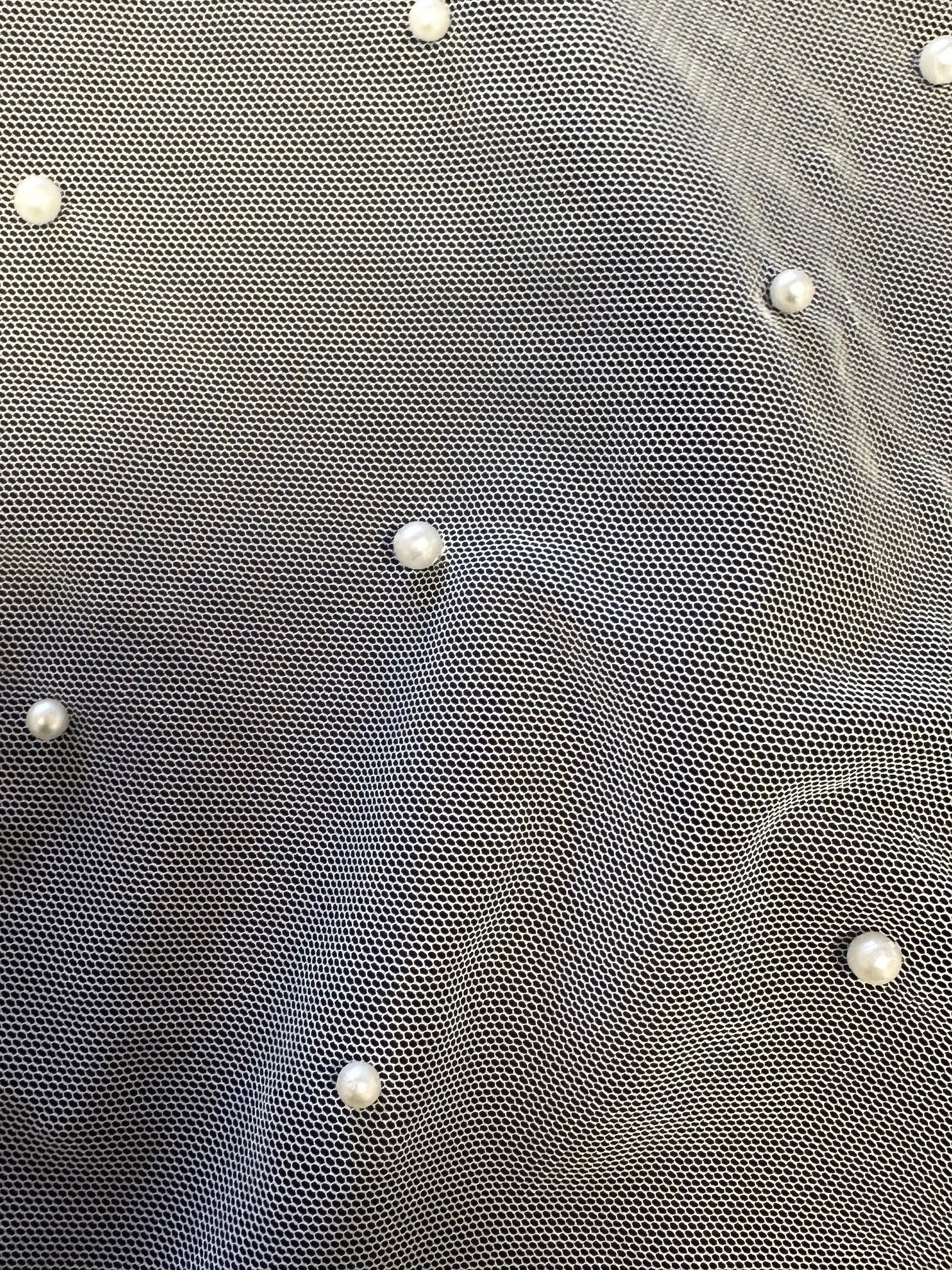 White Pearl Tulle - Chrysalis